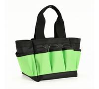 Gralara Outdoor Utility Carrier Sac à Outils Organiseur Fourre-tout Besace en Oxford 600D et Anti-perforation avec Slots Externes pour Outils Fréquents et, Black Green, L
