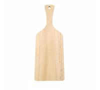 Gralara Planche à Découper de Cuisine Bois Rustique avec Manche Ergonomique pour Préparer Présenter Décorer et Graver Adaptée à la Salle à Manger Maison Atelier, N°9 32G
