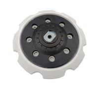 Gralara Plateau de Ponçage pour Polisseuse, Plateau de Support pour Ponceuse Orbitale Aléatoire à 8 Trous, Plateau de Ponçage de Support, 5 pouces