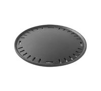 Gralara Poêle Fonte Ronde Chauffage Direct Poêle Fonte Noir Ustensile Cuisine, Poêle À Griller Ronde