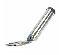 Gralara Porte-Canne à Pêche Support Canne Bateau Fixation Tube Incliné Solide Organisateur Anticorrosion en Acier Inoxydable 316 Résistant à l'eau Salée