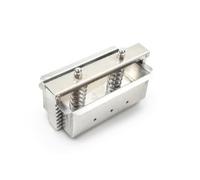 Gralara Presse à Viande Moule Terrine Pâté Compresseur en Acier Inoxydable 304 Épais Compaction Efficace pour Blocs Formés Réguliers Aisé Adaptée aux, 140×60×60 Avec Fond Amovible, Confort