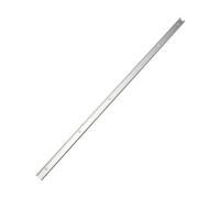 Gralara Raccord de T pour Le Travail du Bois, en Aluminium, pour Table de Perceuse à Colonne. Accessoire Professionnel pour Le Travail du Bois. Rail D, Argent, 80 Cm X 3 Cm