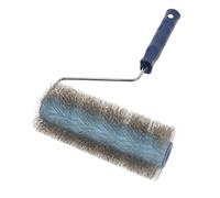 Gralara Rouleau Débulleur Professionnel à Aiguilles pour Revêtement Résine Mortier Sol Outil Rouleau Bleu Cylindrique Adapté aux Applications Chape, Style A