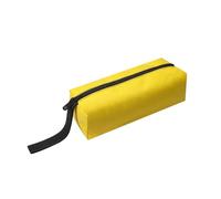 Gralara Sacoche à Outils Professionnelle Grande Capacité, étanche, avec Fermeture éclair, pour Tournevis, Forets, Pinces à épiler et Outils de Bricolage, Jaune