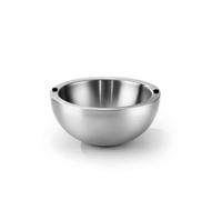 Gralara Saladier Légers Saladier En Inox Robustes Bol à Mélanger pour Cuisine, 16cm, Bol À Salade Double Couche 16cm Avec Ouverture