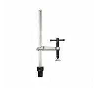 Gralara Serre-Joint à Insertion Usage Précis Serre-Joint à Cliquet Poignée Ergonomique Pince à Cliquet pour Menuiserie, Pince À Barre En T 160x80, Base 28mm