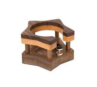 Gralara Station Tasge Porte-Filtre | Bicolore, Station Tasge pour, Robuste, Comptoir, Baristas, Base Tassage 58MM