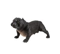 Gralara Statue Chien Décorative Détaillé Surface Ntoyable à l'eau, Figurine Chien Sculptée, Stable, pr Étagère, Style B