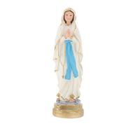 Gralara Statue Vierge Marie Sculpture Religieuse Figurine Catholique Collection Ornement Résine Décoration Adaptée au Cadeau Mariage Bureau Maison