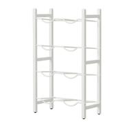 Gralara Support à Bonbonnes D'eau Robuste | Rangée, Rack à Bonbonnes, Support pr Carafe D'eau, Commerce, 4-Étages
