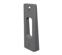 Gralara Support de Sonnette Vidéo pour Porte, Ajusteur, Support de Sonnette Démontable, Plaque de Montage pour Maison, Appartement, Support inférieur supérieur
