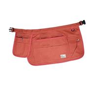 Gralara Tablier Demi-longueur, Sac Banane, Organisateur de Ceinture à Outils, Portable et Ajustable, Tablier de Jardinage et de Travail pour L'en, orange