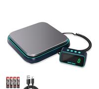 GRAM PRES Balance d'expédition numérique pour colis 86 lbs/0,1 oz | Balance postale de haute précision avec hold/tara/affichage LCD séparé, pèse-lettres en acier inoxydable