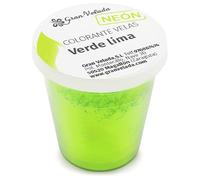 Gran Velada - Colorant en Poudre Vert Citron Fluo pour Bougies 30 cc | Haute Concentration | Utilisation Sécuritaire | Couleurs Intenses