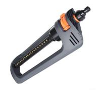 Grand arroseur oscillant pour pelouse - Couverture uniforme de l'eau | Construction robuste en ABS et PP, résistant aux intempéries, utilisation en extérieur durable, corps en plastique