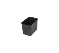 Grand Bac de rangement noir 76 litres Collect