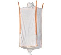 Grand Big Bag 1.75m³ | Big Bag 90x90x190cm | Sac avec Goulottes de Chargement et de Vidange | Lot de 5 sacs