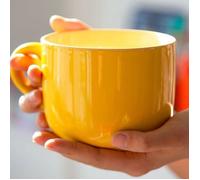 Grand bol à céréales avec tasse à café Henke, grande tasse à thé en céramique 650 ml, mug, bol à céréales, cadeau d'anniversaire