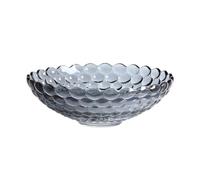 Grand Bol à Fruits en Cristal de Verre Bol à Bonbons Bol de Service Bol décoratif Maison/Bureau Plateau Polyvalent Bol en Verre écologique en Cristal, 30 cm(E)