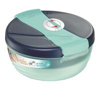 Maped Bol à déjeuner Picnik Origins – 1,4 L, 3 compartiments (1 amovible) – Bleu