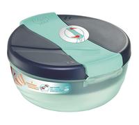 Maped Bol à déjeuner Picnik Origins – 1,4 L, 3 compartiments (1 amovible) – Bleu