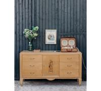 Grand buffet en bois clair n°567