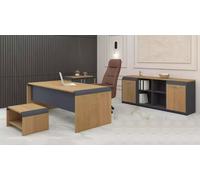 Grand bureau Bureau Commode Table basse Ensemble complet