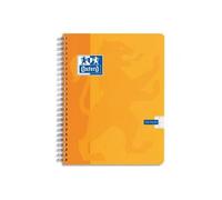 Grand Cahier Spirale, 24 X 32 Cm, 180 Pages, 90g, 5 X 5