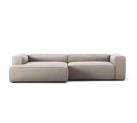 Grand Canapé 3 Places Méridienne Gauche Sandshell/Beige