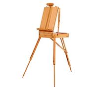 Grand chevalet en Bois, chevalet de Studio Professionnel, chevalet d'artiste Pliable léger, boîte à Outils d'art Portable pour Les Croquis la Peinture en Plein air