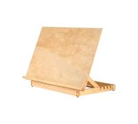 Grand chevalet, support de chevalet for peintures, support d'affichage, bois de hêtre massif for peindre sur toile, maintient les toiles(58x37.8x39.8cm)
