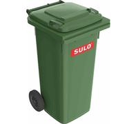 Grand conteneur à déchets 120l HDPE vert, mobile, selon EN 840 SULO