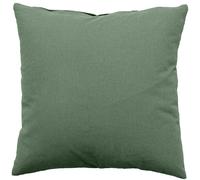 Grand Coussin déhoussable Panama - 60 x 60 cm - Vert argile
