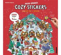 Grand Cozy Stickers - Magie de l'hiver - Collectif - Dessain Et Tolra - broché - Livre-jeu
