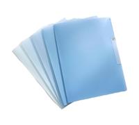 Grand dossier de fichiers 5 pièces avec pince rotative pouvant contenir 40 feuilles 12x18 pouces pochette de fichier transparente résistante à l ' eau dossier de documents organisateurs de documents