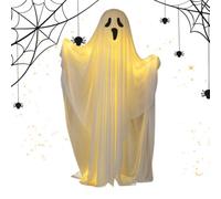 Grand Fantôme Lumineux Avec Lumière LED Intégrée Grand Fantôme De Jardin