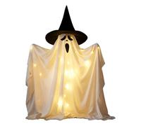 Grand Fantôme Lumineux avec Une Lumière LED Fantôme Effrayant Debout