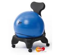 Grand fauteuil ballon noir