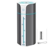 Grand humidificateur d'air : humidificateur pour chambre à coucher, filtre à air USB pour un grand espace | Humidificateur silencieux fin automatique et 7 couleurs LED pour salon de jardin