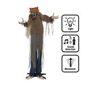 Grand loup animé 160 cm Halloween deko