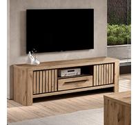 Grand meuble TV industriel 170cm SANTORINI