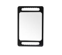 Grand Miroir À Main De Barbier Avec Doubles Poignées Portable Professionnel Pour Salon Coiffure Et Coiffure Miroir Tenu Pour Le Maquillage Grand Poche