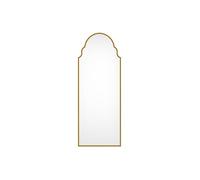 Grand miroir en métal- L. 60 x H. 160 cm - Doré - KARIAN