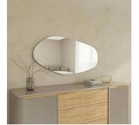 Grand miroir mural organique - forme nature 120 cm CODY