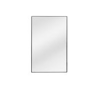 Vente-unique - Grand Miroir Rectangle en Aluminium L. 120 x H. 190 cm - Noir - MYRA