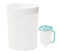 Grand panier filtrant pour piscine - Grand récipient pour attrape-feuilles - Réservoir en maille comme filtre à vide - Pour la maison, l'hôtel, le jardin et la piscine