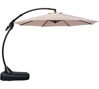 Grand parasol Deluxe 350cm avec volant, protection UV