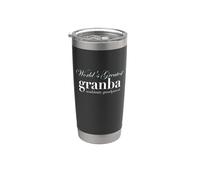 Grand-parent non binaire du monde Granba Gobelet isotherme en acier inoxydable double paroi