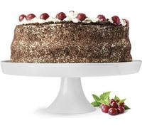 Grand plateau en porcelaine, 30 cm de diamètre, avec corbeille à fromage, plateau de service